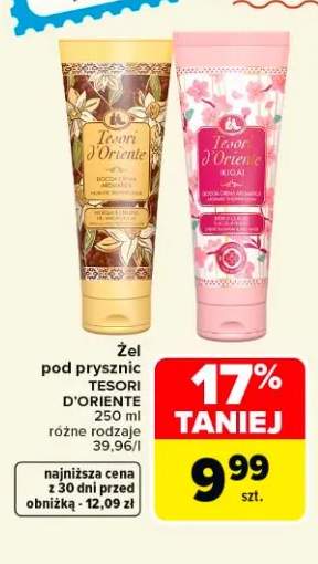 Żel pod prysznic TESORI D'ORIENTE