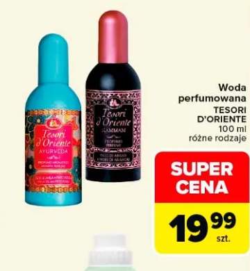 Woda perfumowana TESORI D'ORIENTE