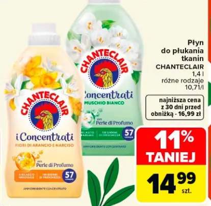 Płyn do płukania tkanin CHANTECLAIR