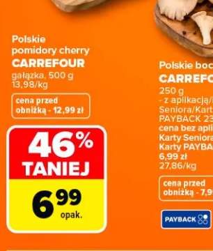 Polskie pomidory cherry gałązka CARREFOUR