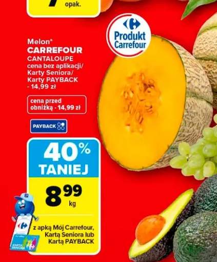 Melon Cantaloupe Carrefour