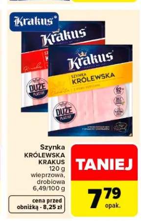 Szynka KRÓLEWSKA KRAKUS drobiowa