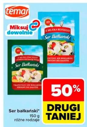 Ser bałkański z mleka koziego Temar