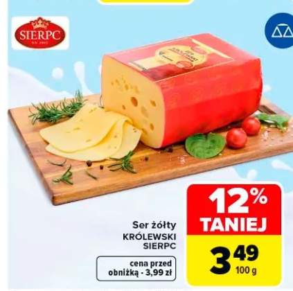 Ser żółty Królewski Sierpc