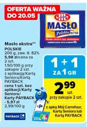 Masło ekstra Polskie