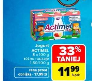 Jogurt Actimel 8-pak 100g