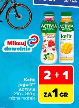 Kefir, jogurt Activia