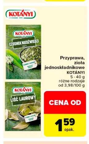 Przyprawa jednoskładnikowa KOTÁNYI