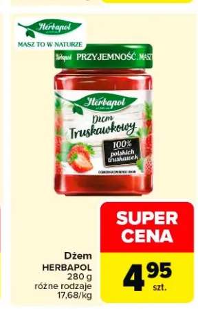 Dżem truskawkowy Herbapol