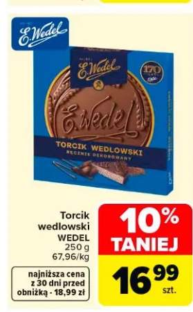 Torcik wedlowski Wedel 250g