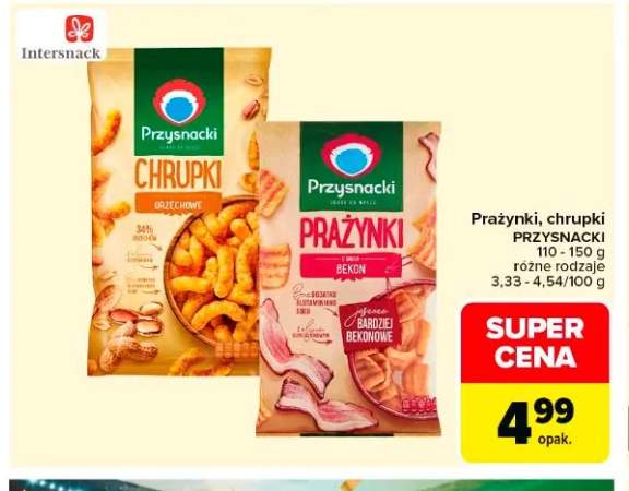 Prażynki bekonowe Przysnacki