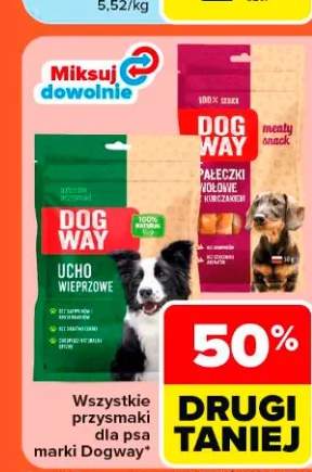 Wszystkie przysmaki dla psa marki Dogway