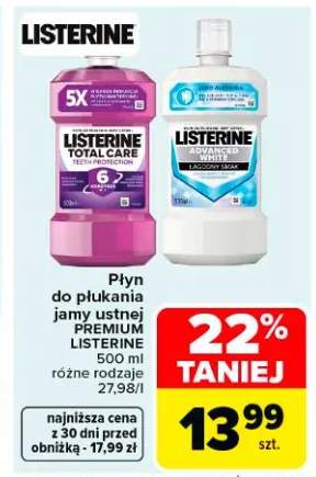Płyn do płukania jamy ustnej Premium Listerine