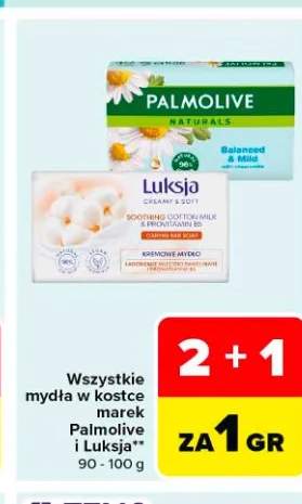 Mydła w kostce Palmolive i Luksja