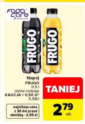 Napój Frugo czarne