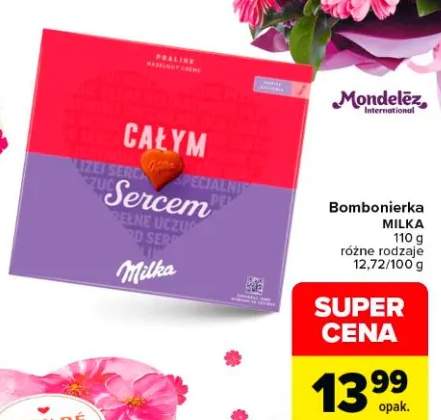 Bombonierka MILKA Całym Sercem