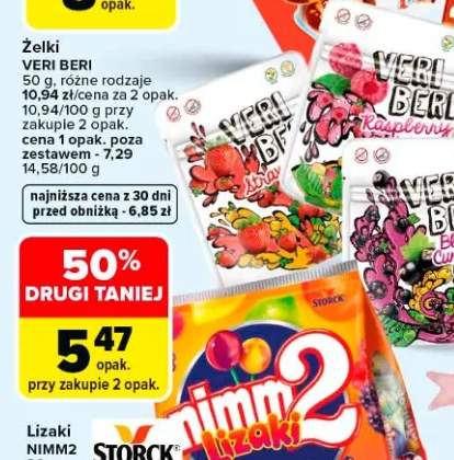 Żelki Veri Beri Strawberry