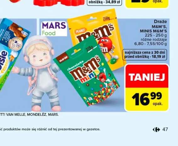 Draże M&M's