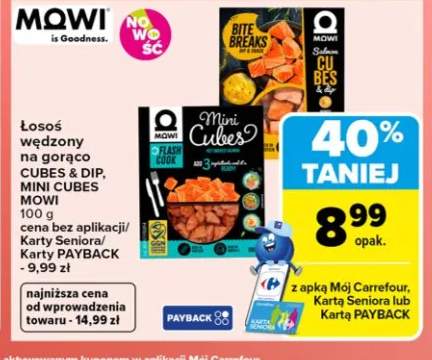 Łosoś wędzony na gorąco MOWI