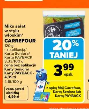 Miks sałat w stylu włoskim CARREFOUR