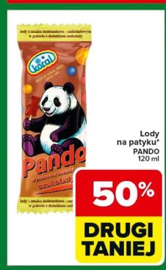 Lody na patyku Koral Pando