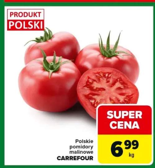 Pomidory malinowe polskie