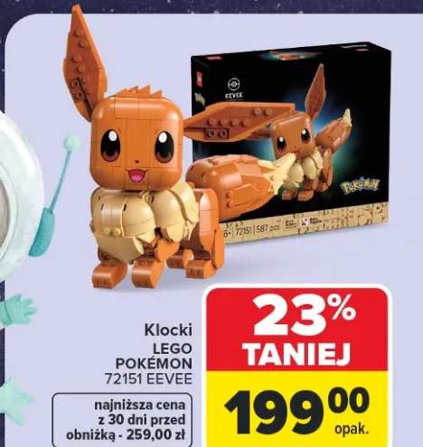 Klocki LEGO POKÉMON 72151 EEVEE