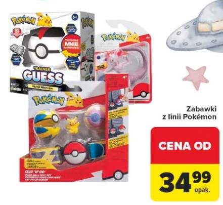 Zabawki z linii Pokémon