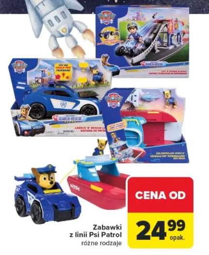 Zabawki z linii Psi Patrol