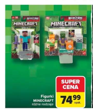 Figurki MINECRAFT