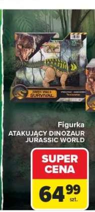 Figurka ATAKUJĄCY DINOZAUR JURASSIC WORLD