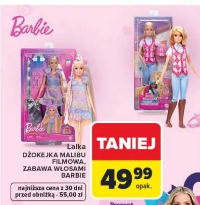 Lalka Dżokejka Malibu Filmowa Barbie