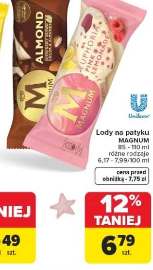 Lody na patyku Magnum Almond