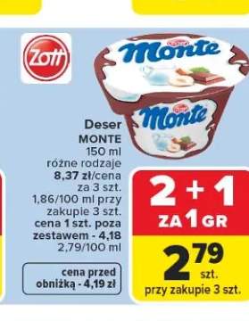Deser Monte 150ml