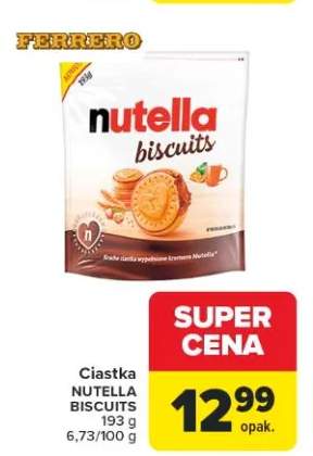 Ciastka Nutella Biscuits