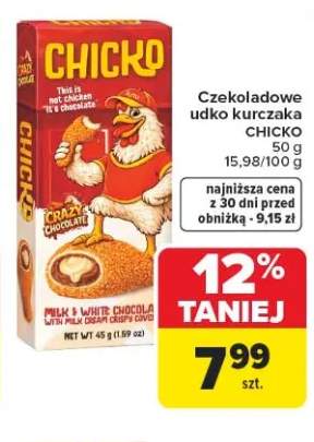 Czekoladowe udko kurczaka Chicko