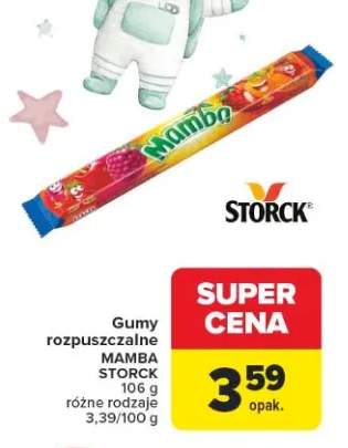 Gumy rozpuszczalne Mamba Storck