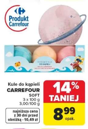 Kule do kąpieli CARREFOUR Soft