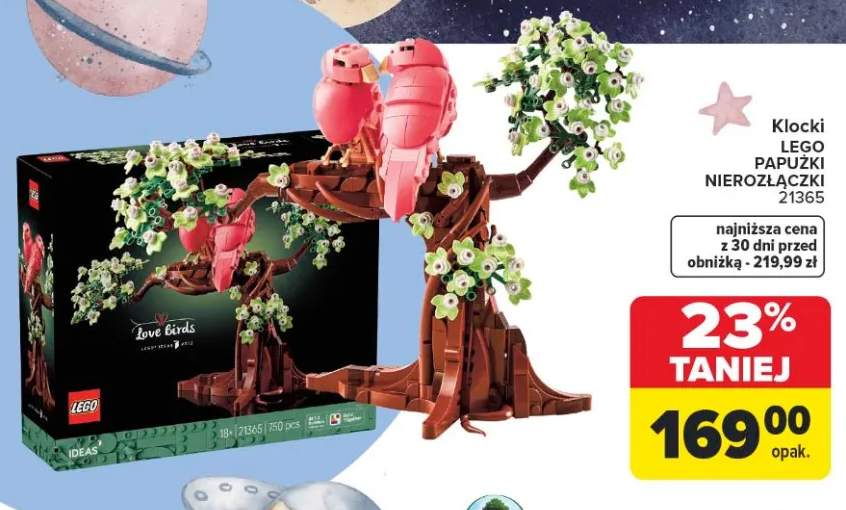 Klocki LEGO Papużki nierozłączki 21365
