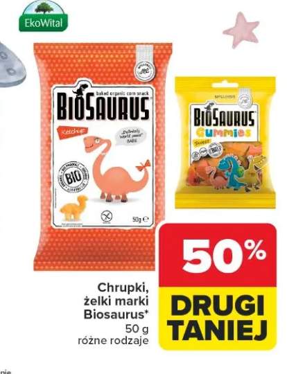 Chrupki Biosaurus Ketchup