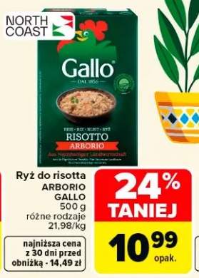 Ryż do risotta Arborio Gallo