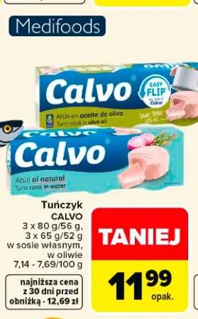 Tuńczyk Calvo w oliwie