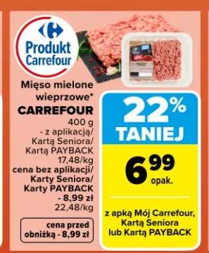 Mięso mielone wieprzowe CARREFOUR