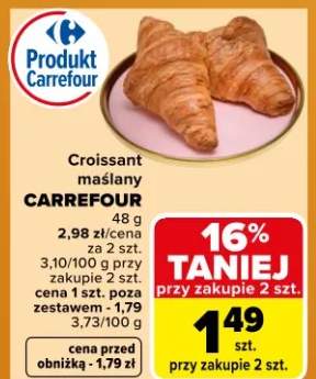 Croissant maślany Carrefour