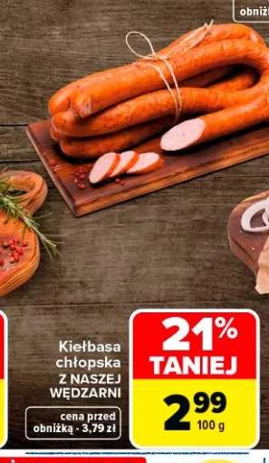 Kiełbasa chłopska Nasza Wędzarnia