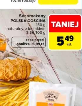 Ser smażony POLSKA GOŚCINA z kminkiem