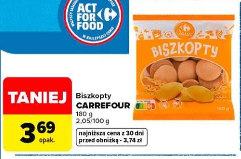 Biszkopty Carrefour