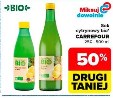 Sok cytrynowy bio Carrefour