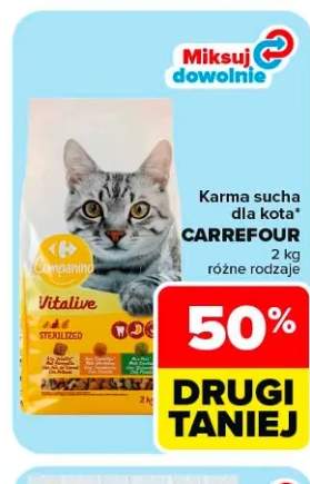 Karma sucha dla kota CARREFOUR Sterilized