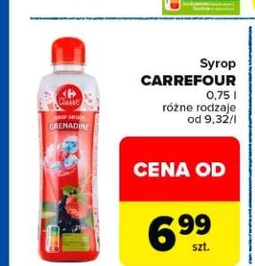Syrop CARREFOUR 0,75l